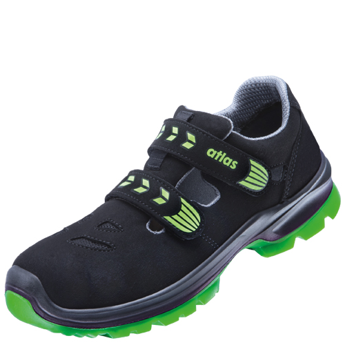 Sicherheitsschuhe Arbeitsschuhe Sandale Atlas SL 265 XP ESD S1P Green Sportline Gr.45