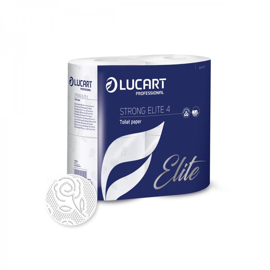 Toilettenpapier 4 lagig 140 Blatt Zellstoff Strong Elite 4 Toilettenpapier 4 lagig 140 Blatt Zellstoff Strong Elite 4