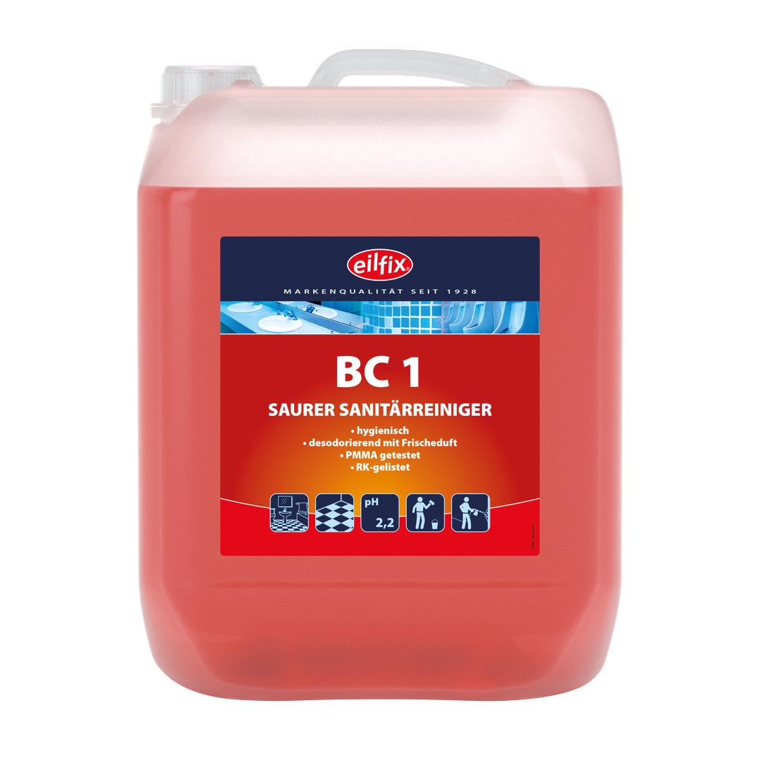 Eilfix BC1 Sanitärreiniger sauer 10 Liter Eilfix BC1 Sanitärreiniger sauer 10 Liter
