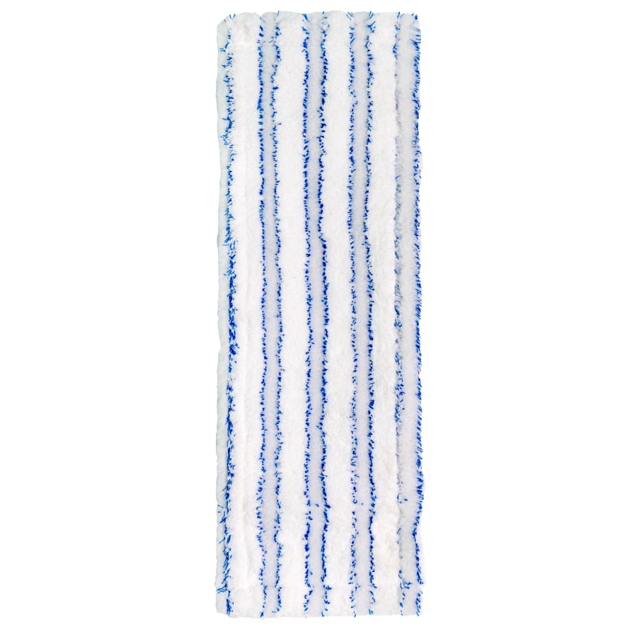 Mopp Wischbezug Microfaser Premium Pro weiß/blau 50cm