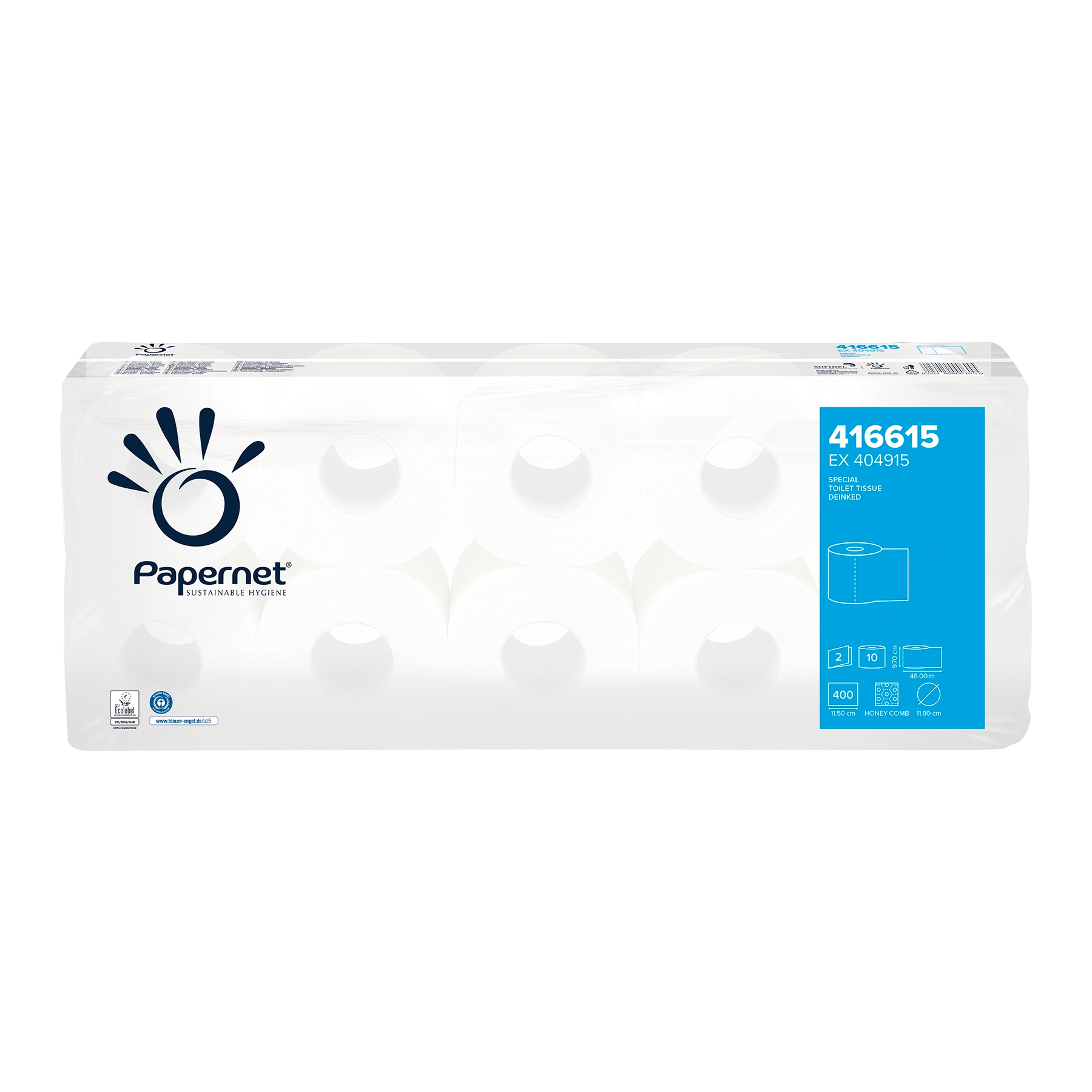Toilettenpapier 2 lagig 400 Blatt Recycling Toilettenpapier 2 lagig 400 Blatt Recycling
