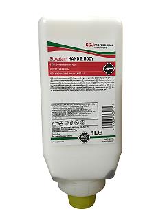 Stokolan Hand & Body Pflegecreme 1 Liter Softflasche