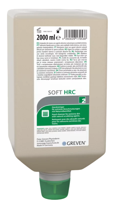 Hautreiniger Greven Soft HRC 2 Liter parfümiert Varioflasche