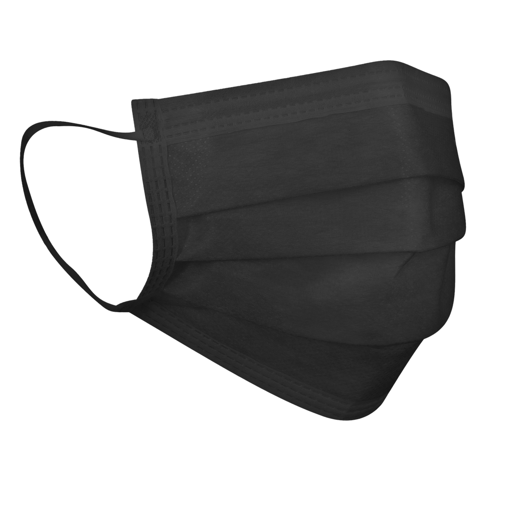 Chirurgische Masken schwarz MediClassic Loop Typ IIR Chirurgische Masken schwarz MediClassic Loop Typ IIR