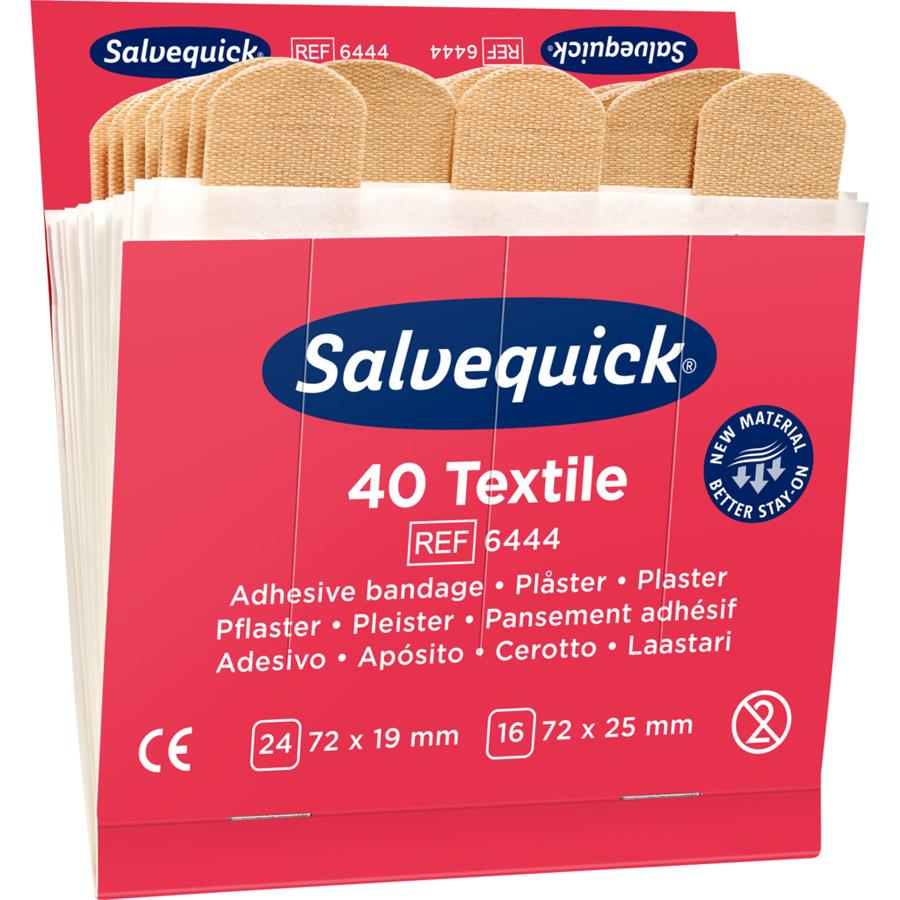 Pflasterstrips Salvequick 40 Stück elastisch Pflasterstrips Salvequick 40 Stück elastisch