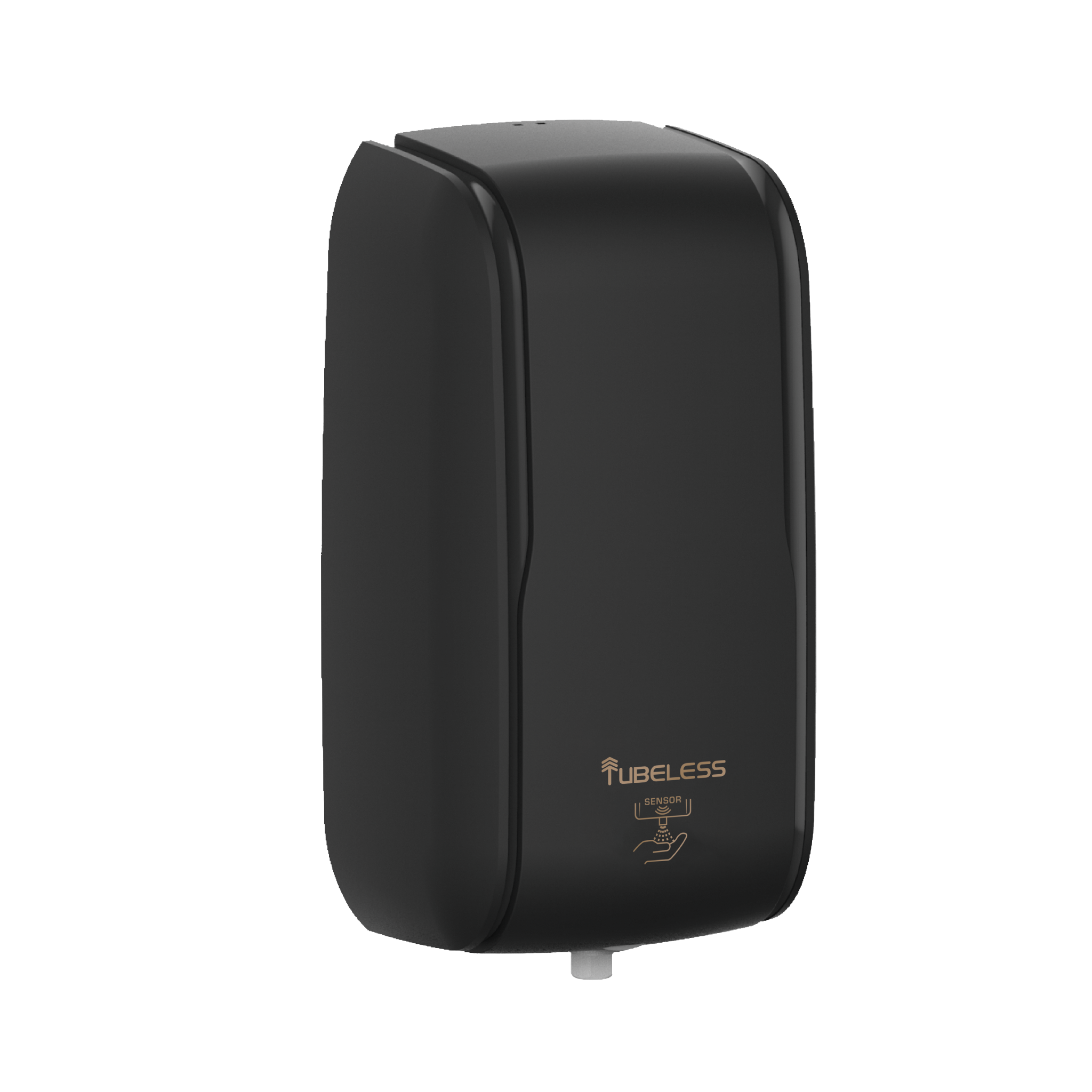 Tubeless Seifen- u. Desinfektionsspender Sensor schwarz 800 ml Tubeless Seifen- u. Desinfektionsspender Sensor schwarz 800 ml