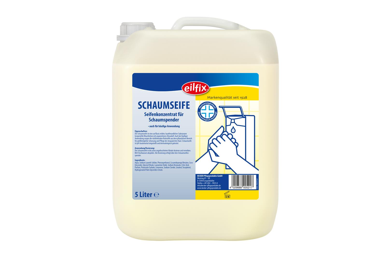 Seifencreme Schaumkonzentrat 5 Liter Seifencreme Schaumkonzentrat 5 Liter