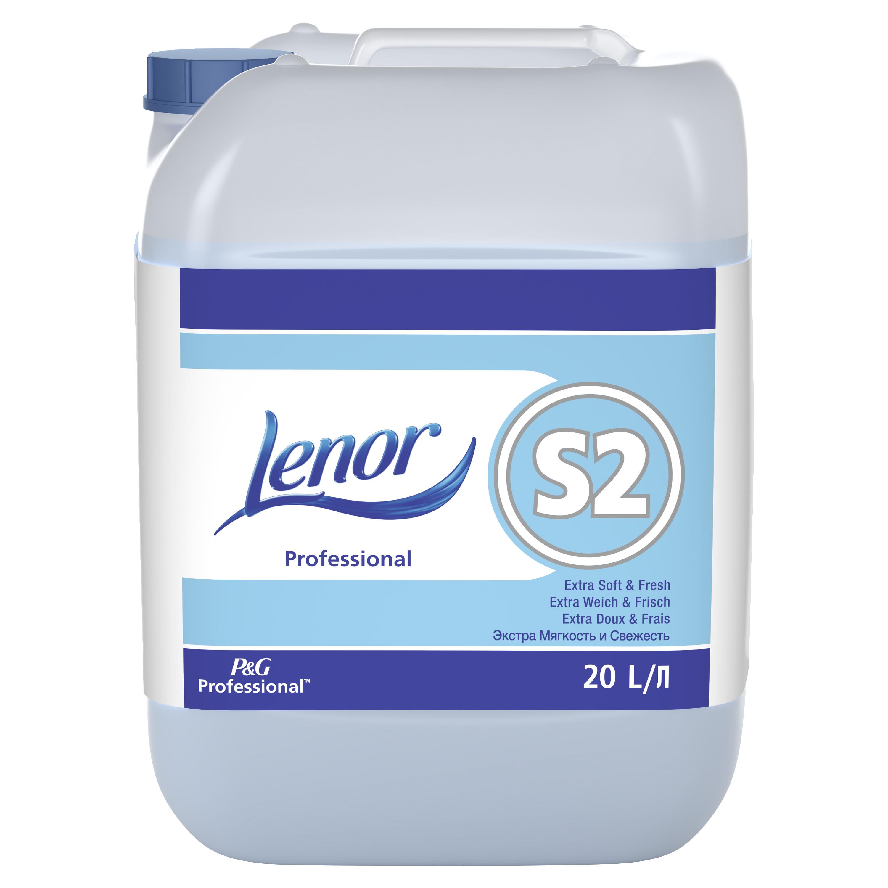 Lenor S2 Weichspüler Hoch-Konzentrat für Flüssigdosiersystem 20 Liter Lenor S2 Weichspüler Hoch-Konzentrat für Flüssigdosiersystem 20 Liter