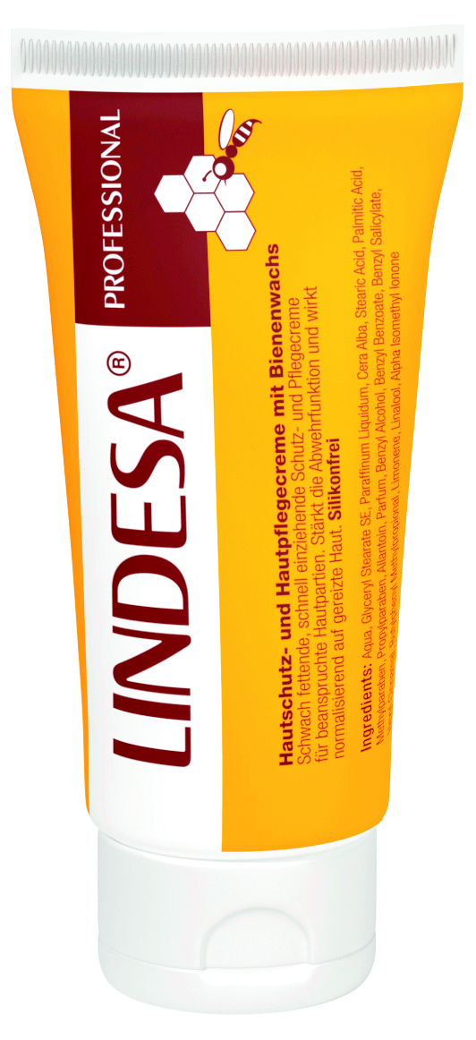 Hautschutz- und Pflegecreme Lindesa Professional 50 ml parfümiert O/W