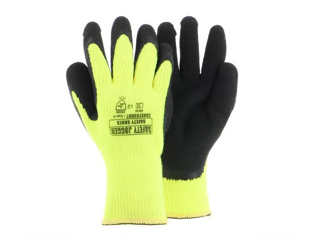 Handschuh Winter Construhot Polyester gelb/schwarz