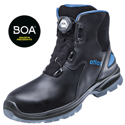 Sicherheitsschuhe Arbeitsschuhe Atlas SL 9845 XP Boa Blue ESD S3 Hochschuhe Gr.41