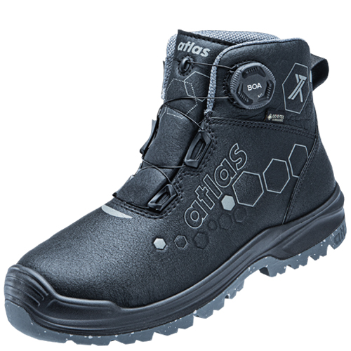 Sicherheitsschuhe Arbeitsschuhe Hochschuhe Atlas XT 550 Boa GTX S3 Gr.43