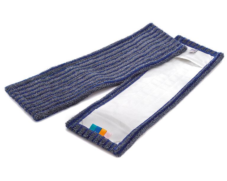 Mopp Wischbezug Borstenmopp 50cm blau/grau Mopp Wischbezug Borstenmopp 50cm blau/grau