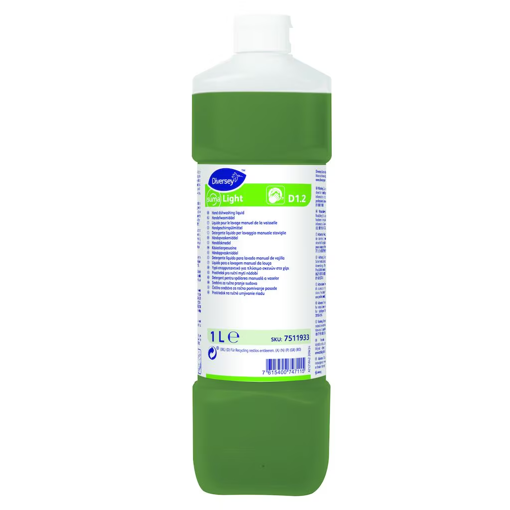 Suma light D1.2 Handgeschirrspülmittel 1 Liter Suma light D1.2 Handgeschirrspülmittel 1 Liter