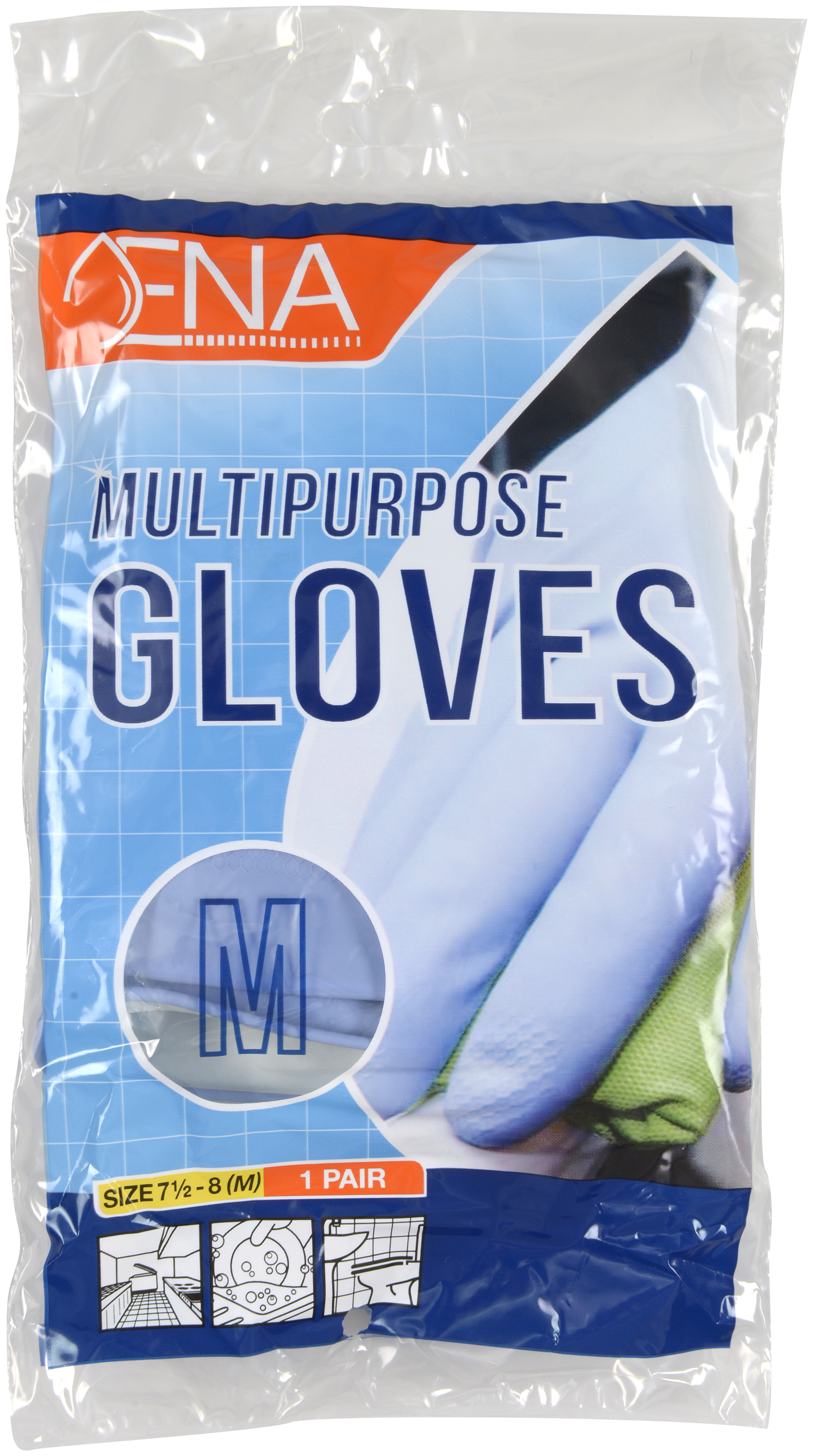 Handschuh Latex Multipurpose blau Gr.M