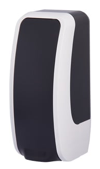 Desinfektionsspender Sensor S-Line weiß/schwarz 1000ml abschließbar