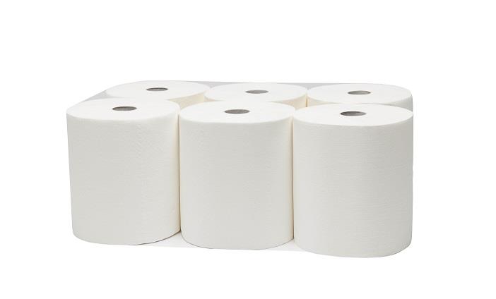 Handtuchrolle 3 lagig 20cm x 100m Zellstoff Handtuchrolle 3 lagig 20cm x 100m Zellstoff