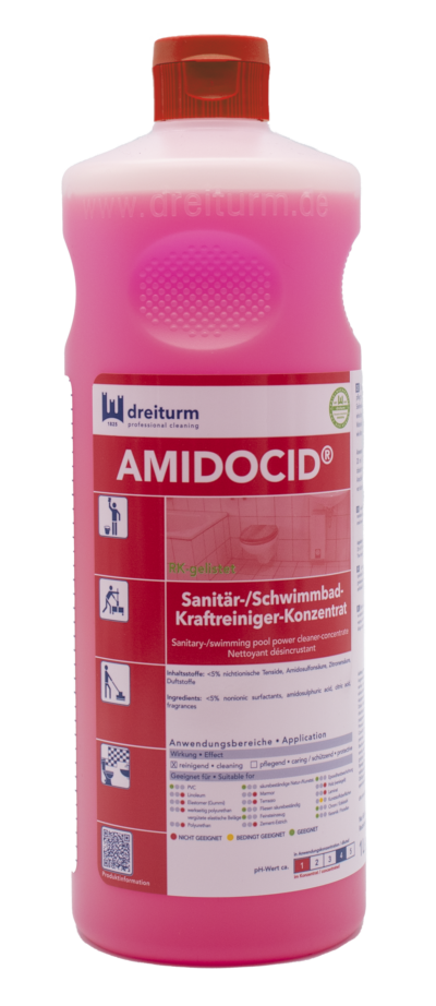 Amidocid Sanitärkraftreiniger 1 Liter Konzentrat 