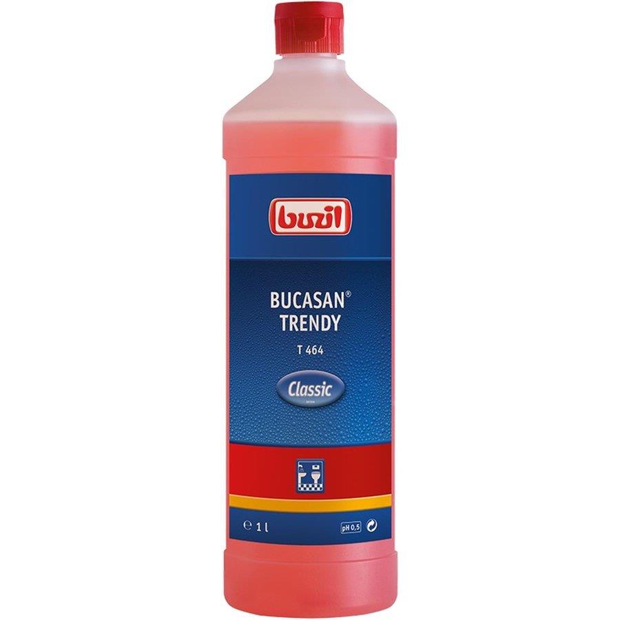 T464 Bucasan Trendy Sanitärunterhaltsreiniger 1 Liter T464 Bucasan Trendy Sanitärunterhaltsreiniger 1 Liter
