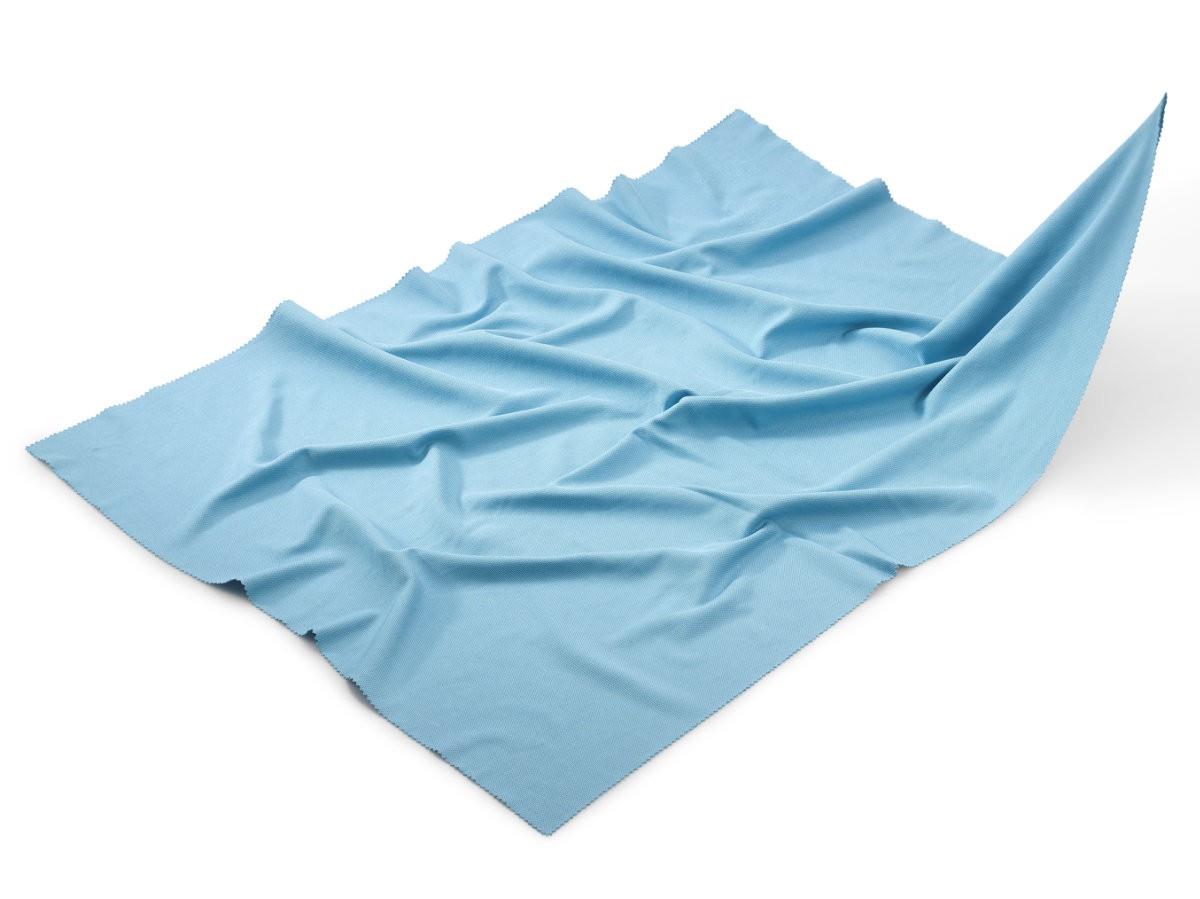 Microfaser Gläsertuch blau 50 x 70 cm