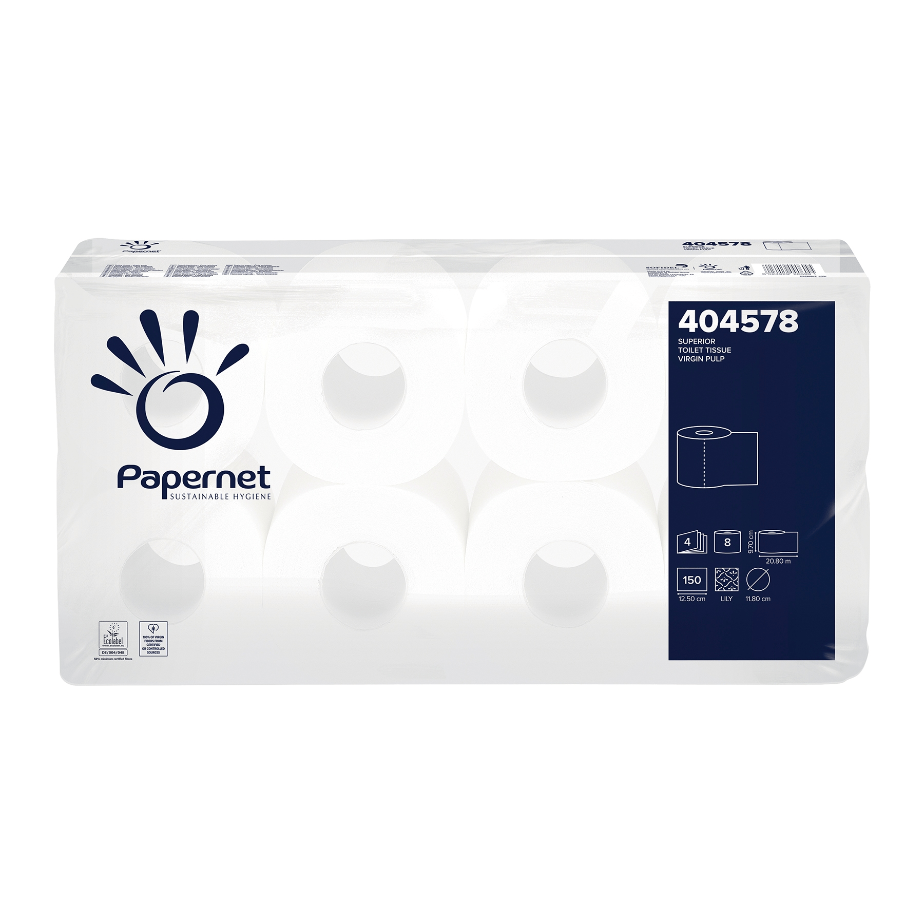 Toilettenpapier 4 lagig 150 Blatt Zellstoff Toilettenpapier 4 lagig 150 Blatt Zellstoff