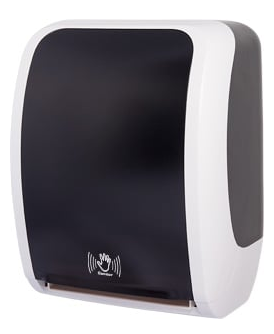 Handtuchrollenspender Sensor S-Line weiß abschließbar
