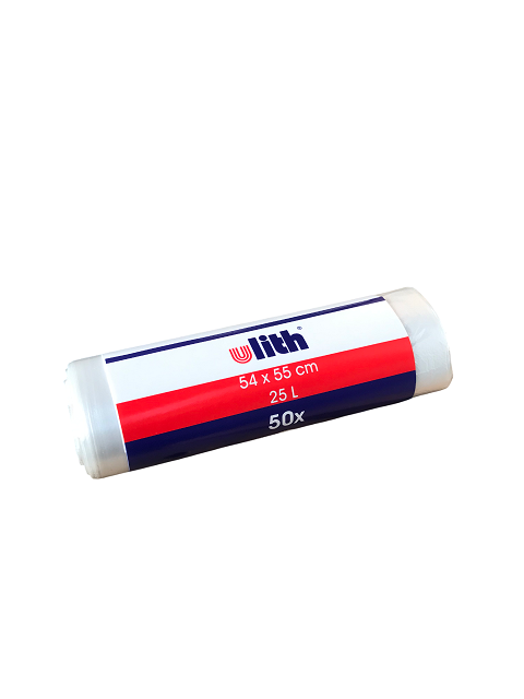 Müllbeutel 540 x 550 mm transparent HDPE ULITH Müllbeutel 540 x 550 mm transparent HDPE ULITH