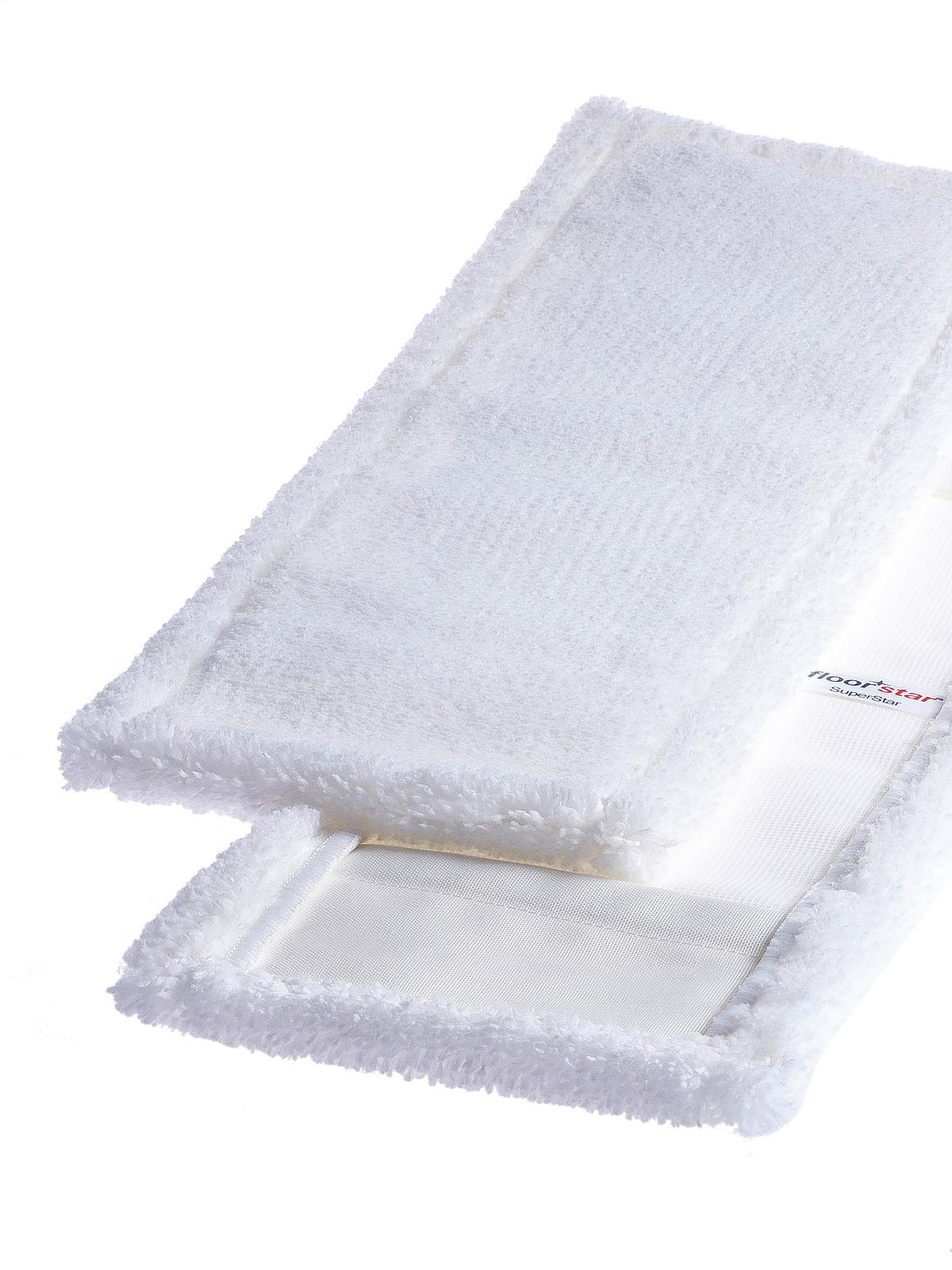 Mopp Wischbezug Microfaser Super weiß 40 cm Mopp Wischbezug Microfaser Super weiß 40 cm