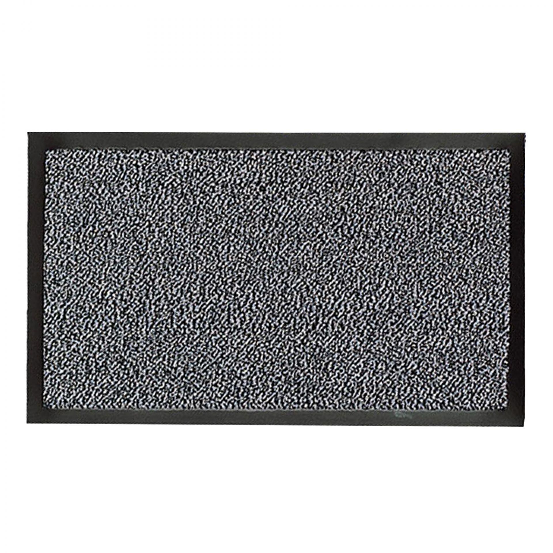 Schmutzfangmatte 90 x 150 cm schwarz meliert