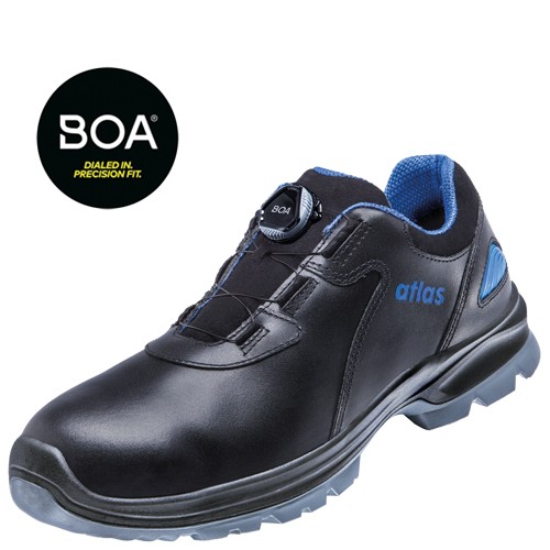 Sicherheitsschuhe Arbeitsschuhe Atlas SL 9645 XP Boa Blue ESD S3 Halbschuh Gr.49