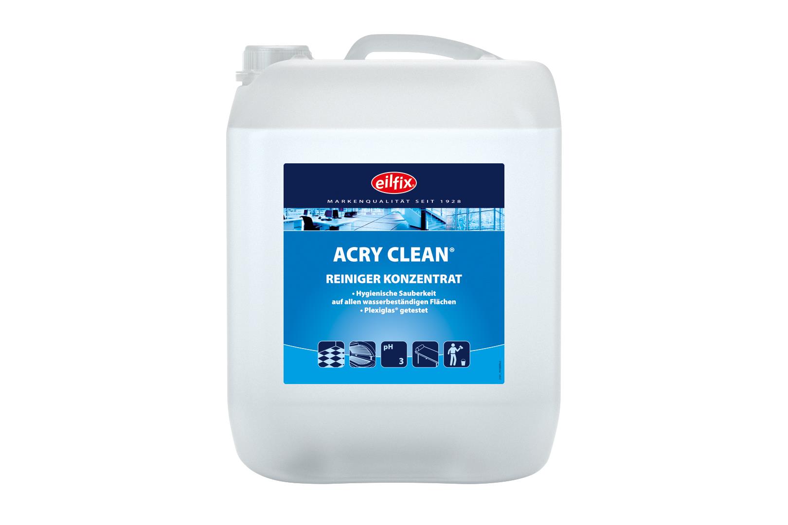 Eilfix Acry-Clean Desinfektionsreiniger 5 Liter für Sonnenbänke 