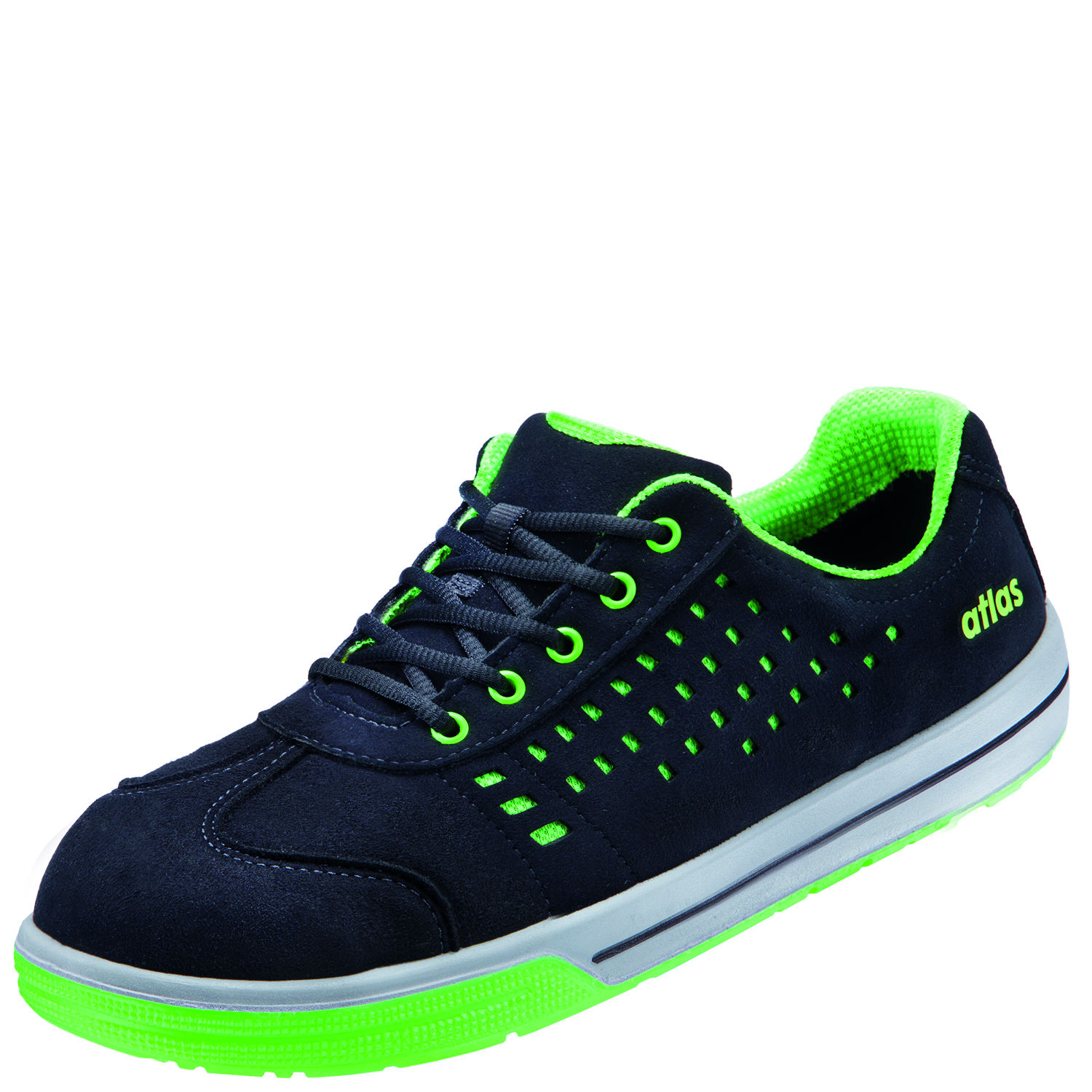 Sicherheitsschuhe Arbeitsschuhe Halbschuhe Atlas Sneaker A 240 S1 ESD schwarz Gr. 43