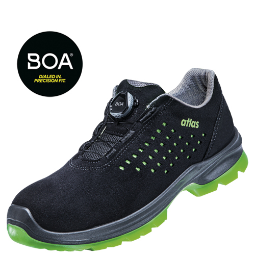 Sicherheitsschuhe Arbeitsschuhe Atlas SL 920 XP Boa Green ESD S1 Halbschuhe Gr.46