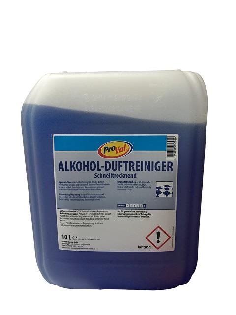 ProVal Alkoholduftreiniger blau 10 Liter ProVal Alkoholduftreiniger blau 10 Liter