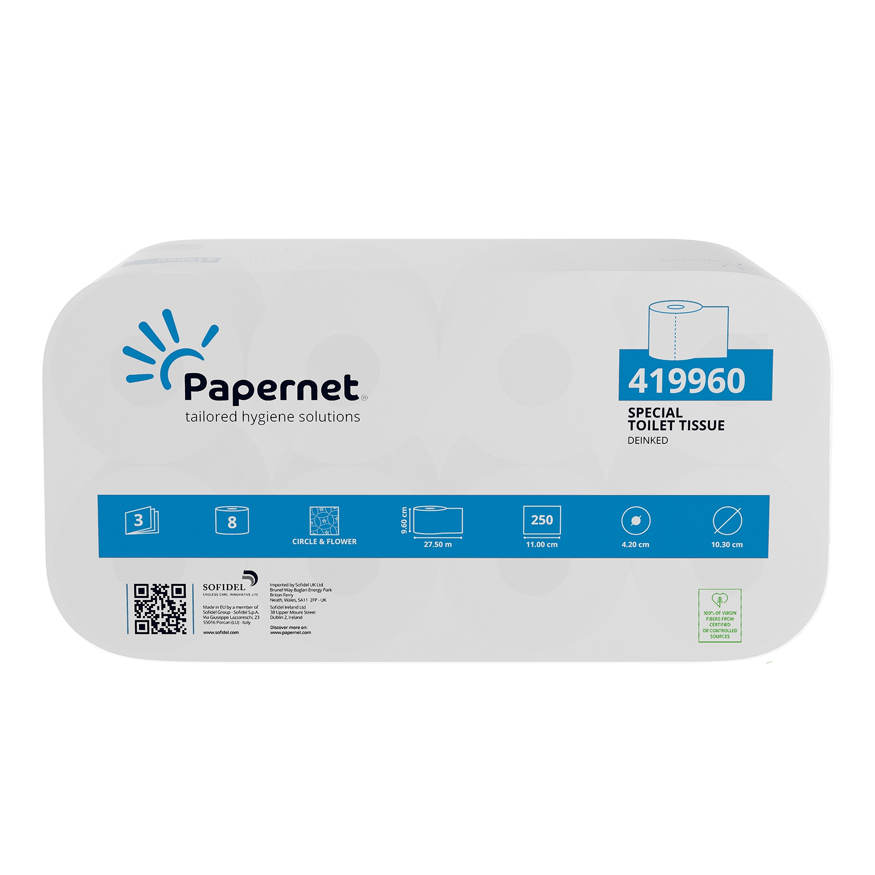 Toilettenpapier 3 lagig 250 Blatt Recycling Toilettenpapier 3 lagig 250 Blatt Recycling