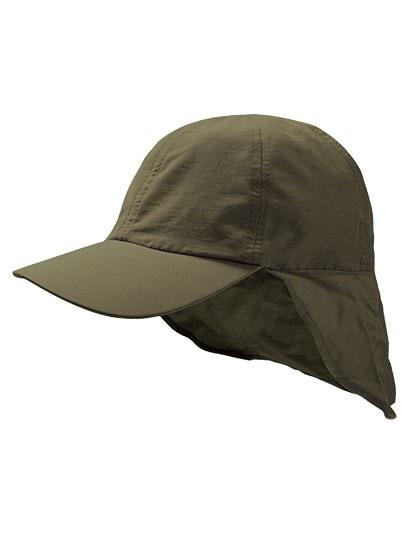 Cap Nomad mit Nackenschutz und UV Schutz olive Cap Nomad mit Nackenschutz und UV Schutz olive