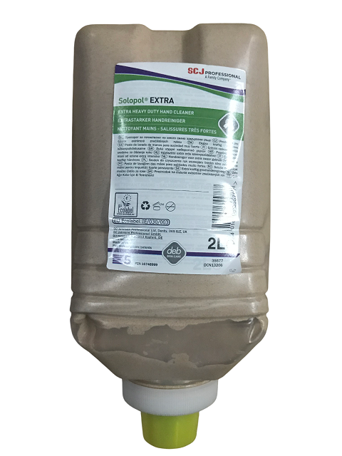 Solopol Extra parfümiert Handreiniger 2 Liter Softflasche Solopol Extra parfümiert Handreiniger 2 Liter Softflasche