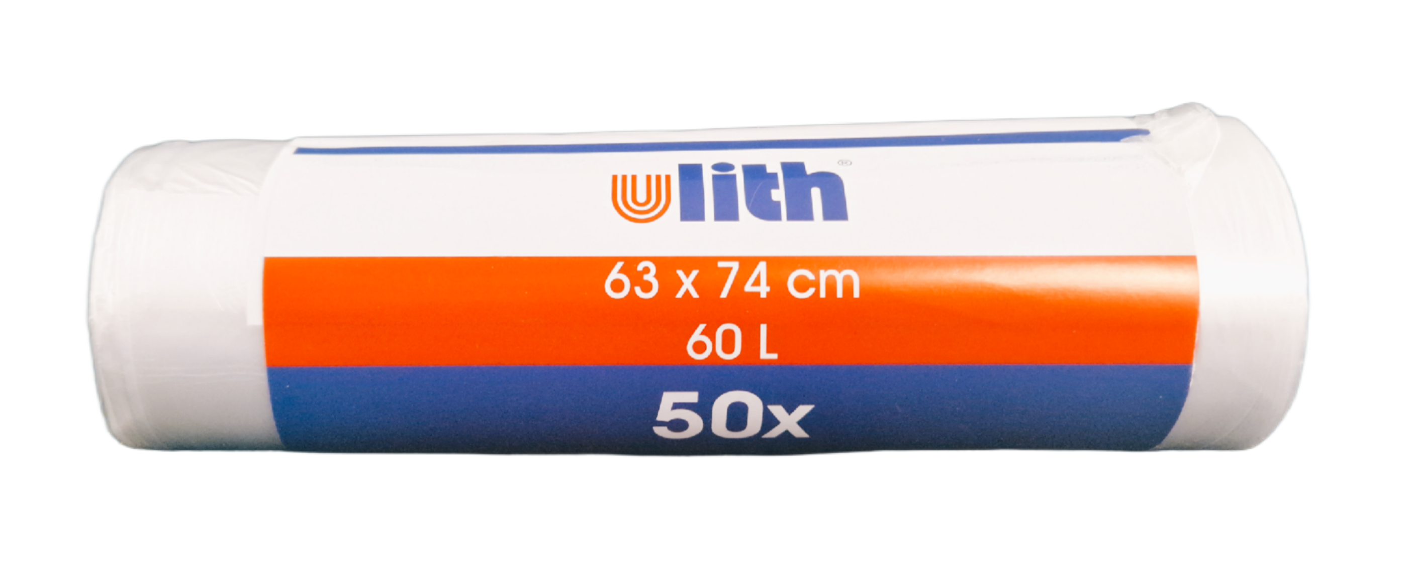 Müllbeutel 630 x 740mm transparent HDPE ULITH