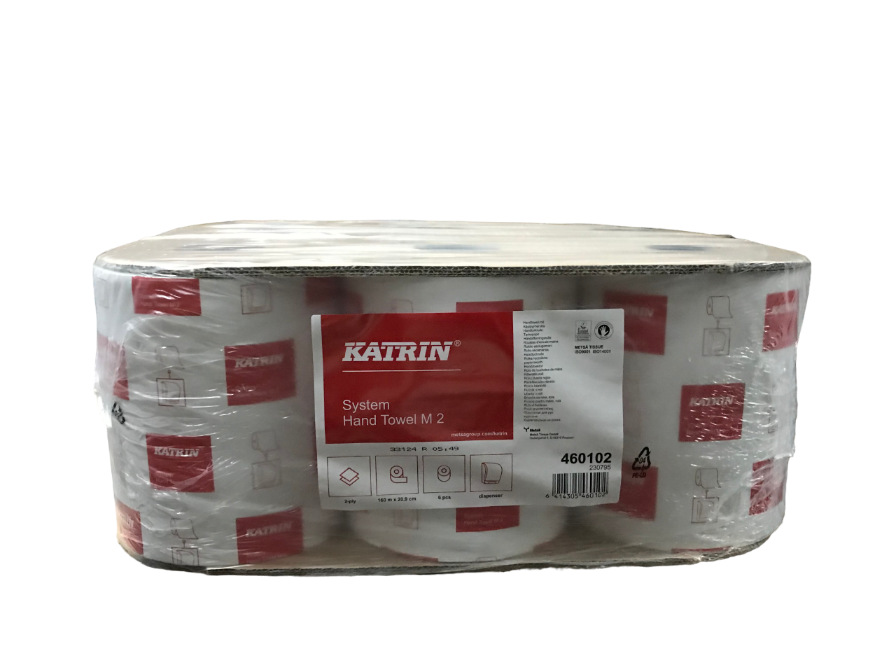 Handtuchrolle 2 lagig 21 cm x 160 m weiß Classic M2 Handtuchrolle 2 lagig 21 cm x 160 m weiß Classic M2