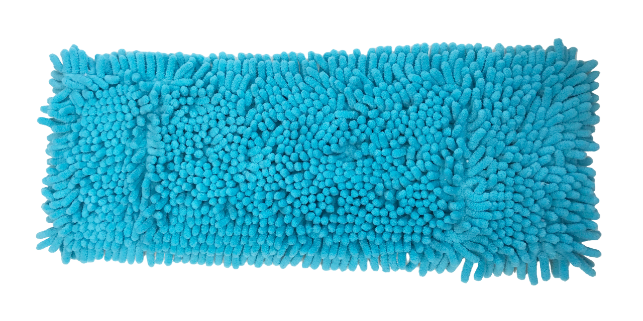 Mopp Wischbezug Microfaser Chenille blau 40 cm Octopus Mopp Wischbezug Microfaser Chenille blau 40 cm Octopus