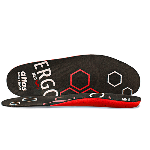 Einlegesohle Ergo-Med Red Gr.43