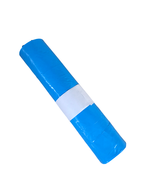 Müllsack 700 x 1100 mm 120 Liter blau HT20 HDPE Müllsack 700 x 1100 mm 120 Liter blau HT20 HDPE