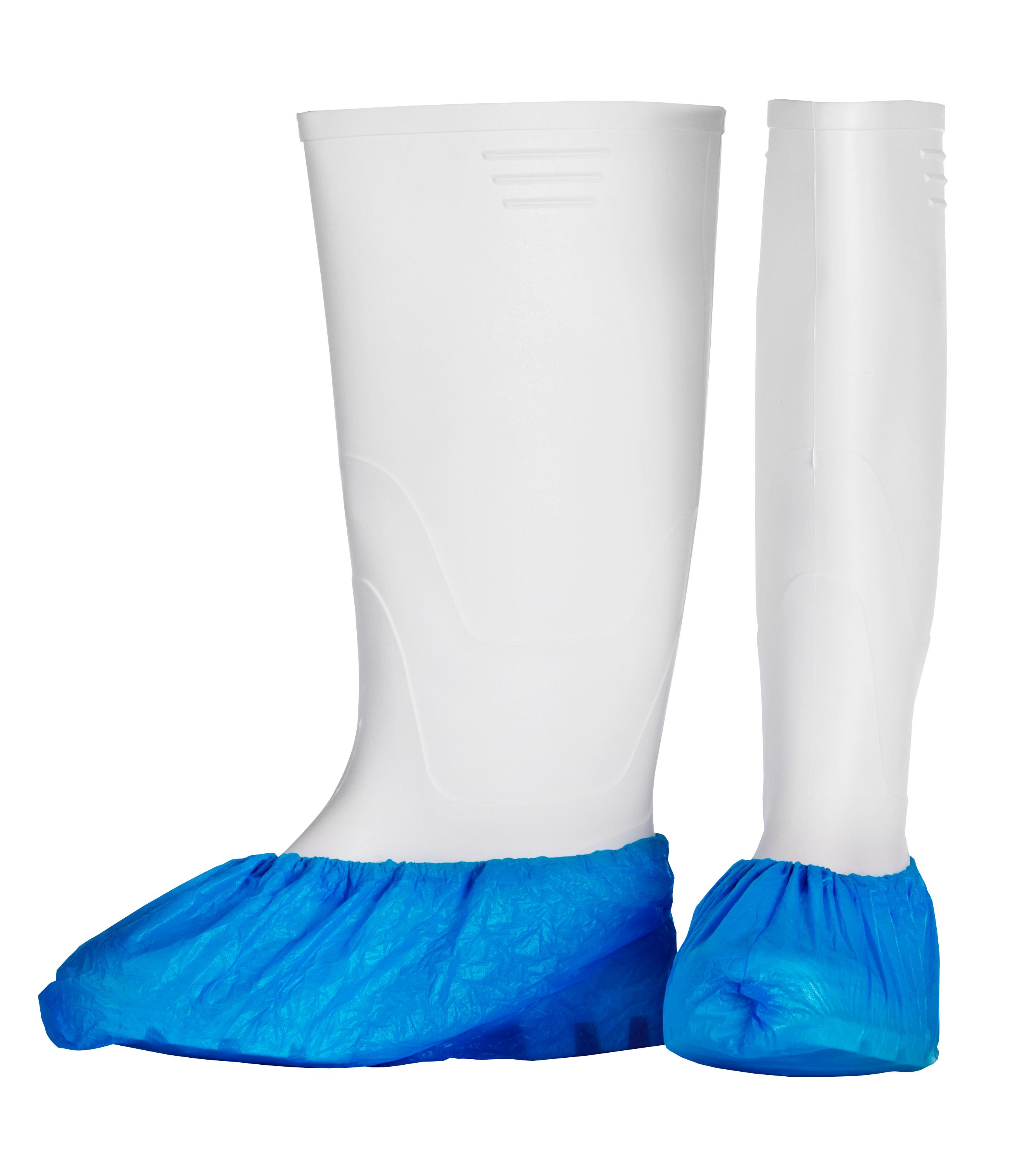 Überziehschuhe blau 15 x 42 cm Überziehschuhe blau 15 x 42 cm