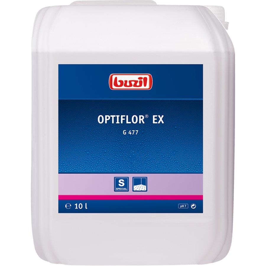 G477 Optiflor-Ex Teppich-Grundreiniger, Sprühextraktion 10 Liter G477 Optiflor-Ex Teppich-Grundreiniger, Sprühextraktion 10 Liter