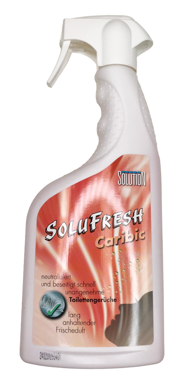 Solufresh Toilette 750 ml Caribic Sprühneutralisation
