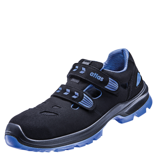 Sicherheitsschuhe Arbeitsschuhe Sandale Atlas SL 465 XP Blue ESD S1P Sportline Gr.48