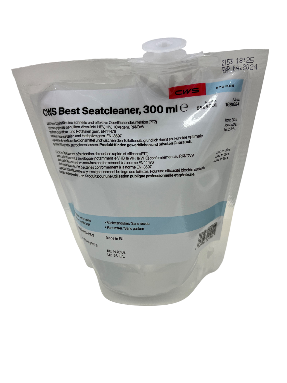 Toilettenspray Seat Cleaner 300 ml Liquid Toilettenspray Seat Cleaner 300 ml Liquid