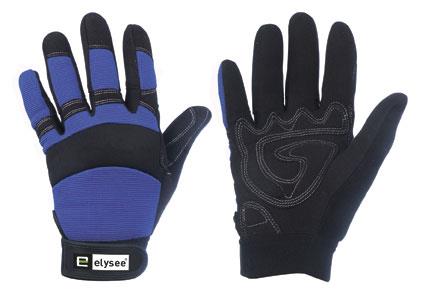 Handschuh Master Elysee schwarz / blau