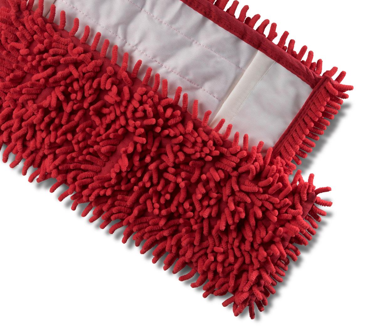 Mopp Wischbezug Microfaser Chenille rot 40cm