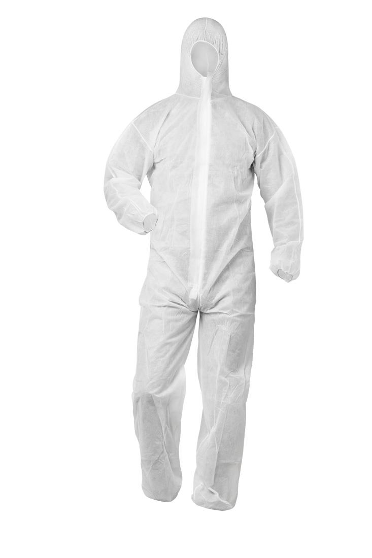 PP Overall Tector weiß mit Kapuze Gr. 2XL PP Overall Tector weiß mit Kapuze Gr. 2XL